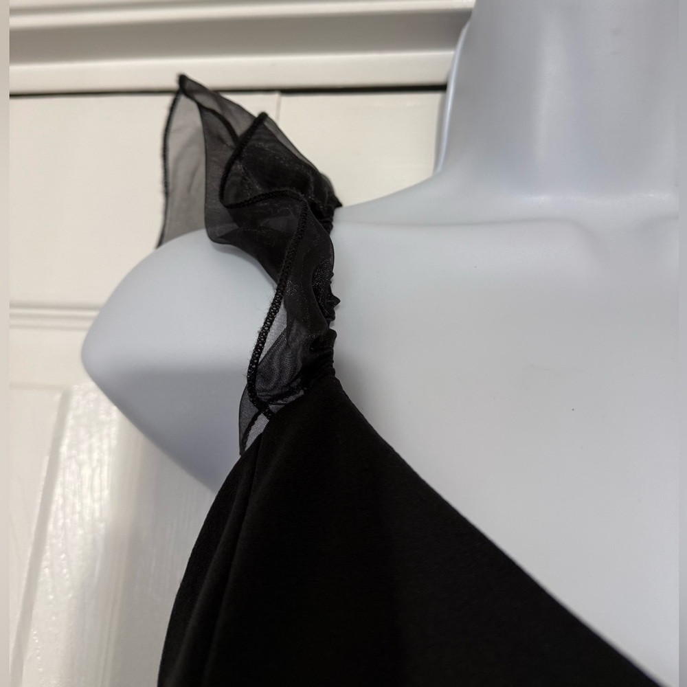 Francesca's Black Midi Dress - Picture 3 of 8